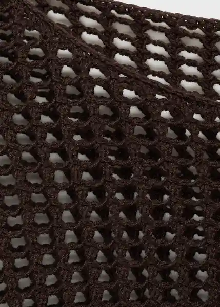 Jersey Nairobi Chocolate Talla L Mujer Mango