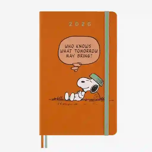 Moleskine Agenda Semanal Snoopy na Grande Hc 2026