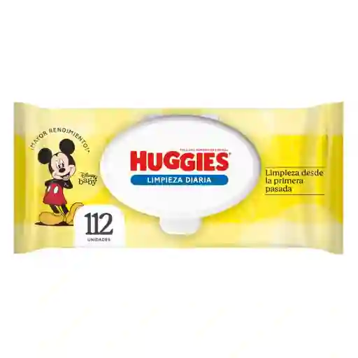 Toallitas Húmedas Huggies Limpieza Diaria 112 Und