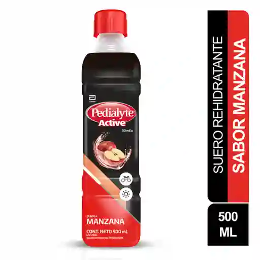 Suero Rehidratante Pedialyte Active Manzana Frasco