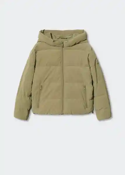 Abrigo Anorak Seller Khaki Talla 21 Teen Niñas Mango