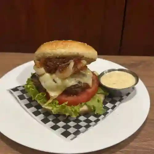 Combo Onion Bacon Burger