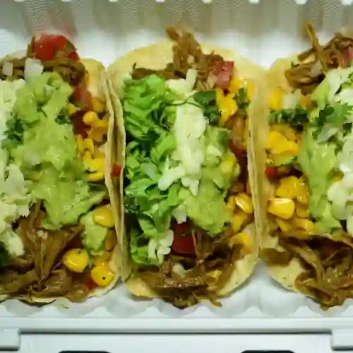 Tacos X 3 de Pollo