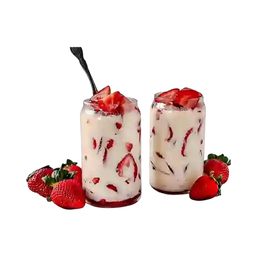 Fresas Enteras con Chocolate Pequeña