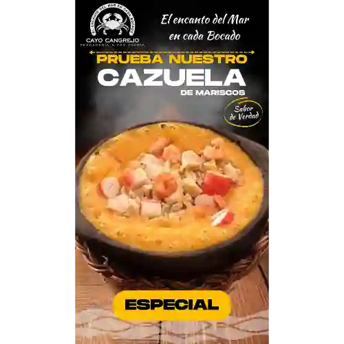 Cazuela de Mariscos Junior