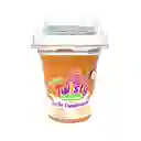 Gelatina Twisty Naranja con Leche Condensada 