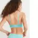 Bralette Azul Talla: SMALL American Eagle