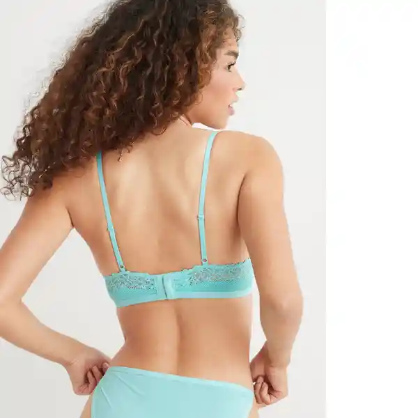 Bralette Azul Talla: SMALL American Eagle