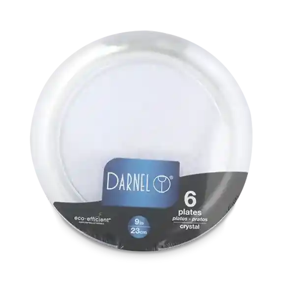 Darnel Plato Cristal 23 cm