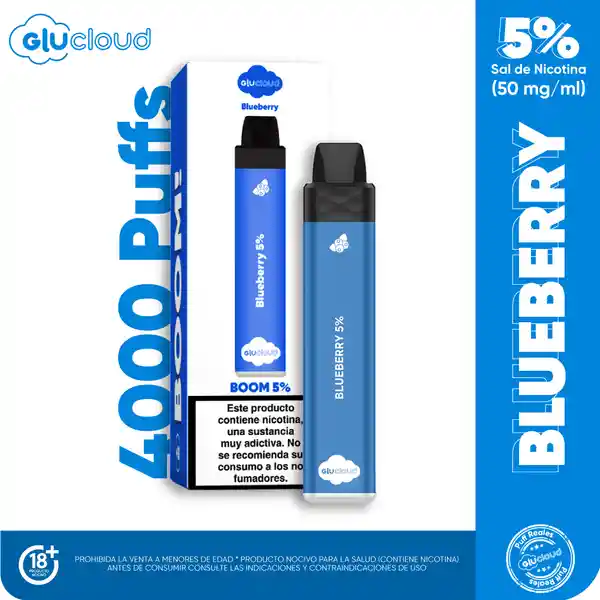 Glucloud Vaporizador Boom Blueberry