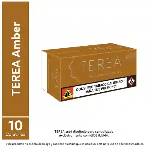 10 x Cartón Amber Terea