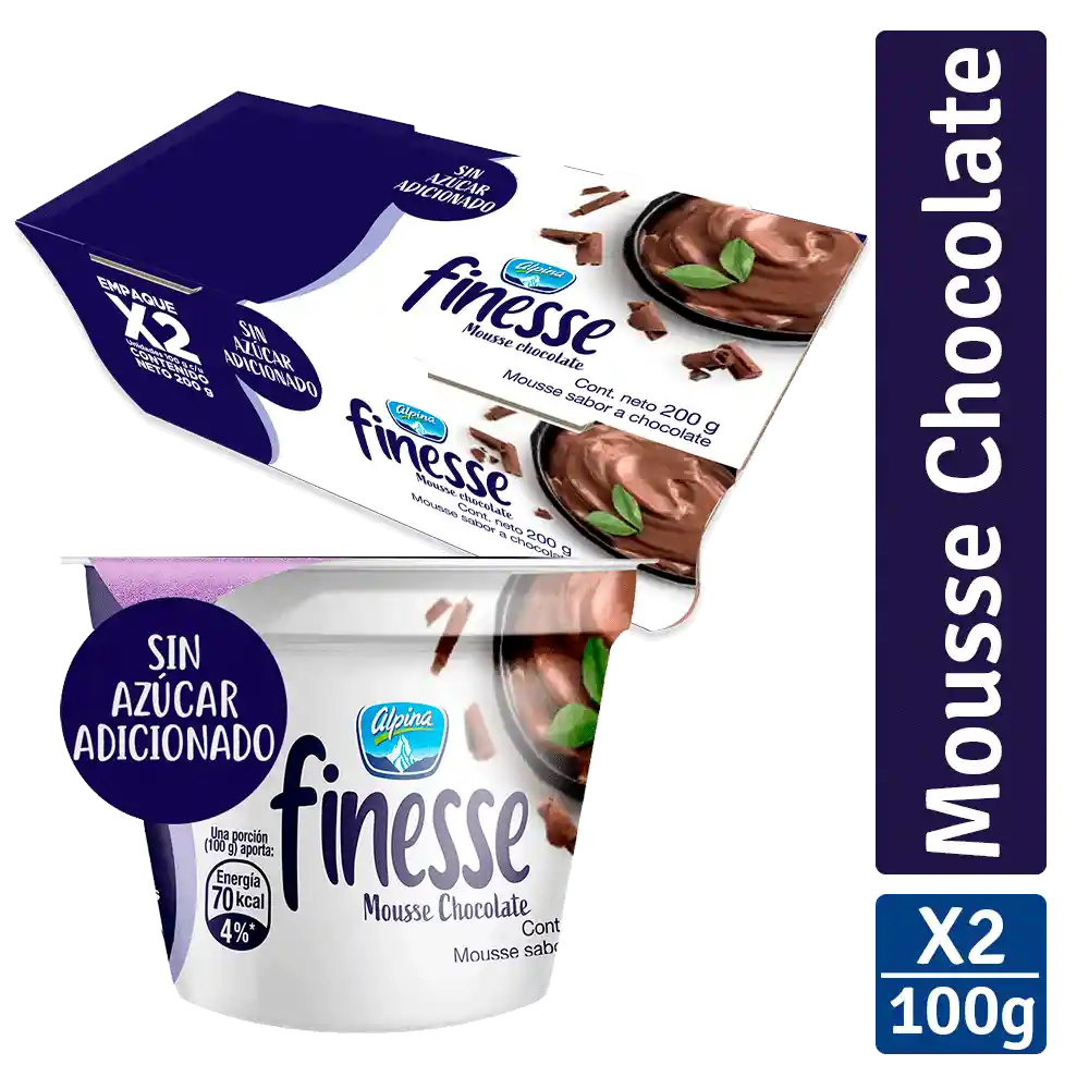 Finesse Mousse de Chocolate