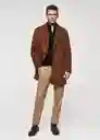 Abrigo Pep-I Caramelo Talla XXL Hombre Mango