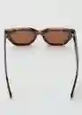 Gafas de Sol Musie Chocolate Talla 99 Mujer Mango