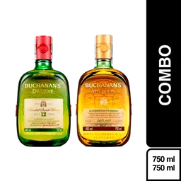 Combo Buchanan´s Deluxe 750 mL + Buchanan´s Master 750 mL