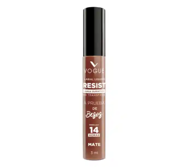 Labial Líquido Vogue Resist Cálida 3 mL