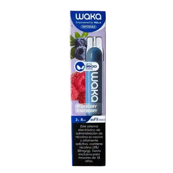 Waka Vaporizador Sofit 3500 Blueberry Raspberry