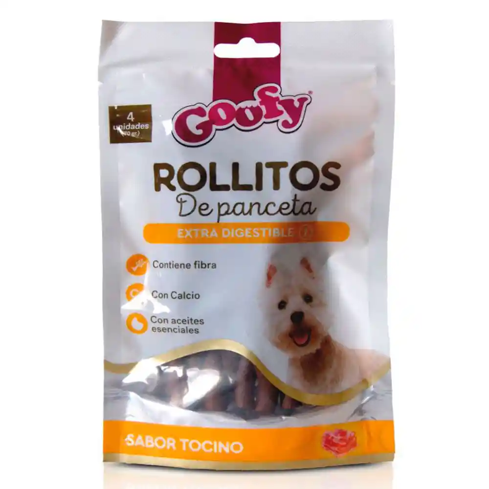 Goofy Snack Perros Rollitos Panceta Tocino