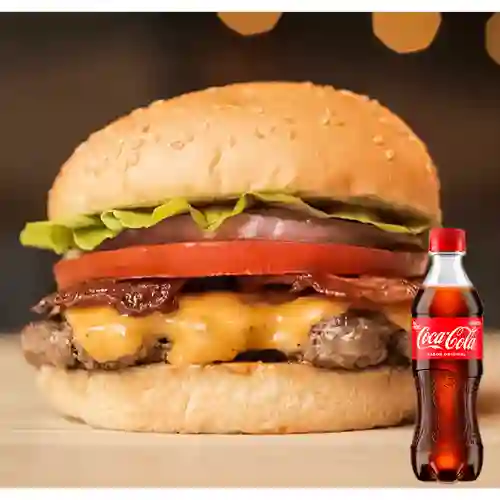 Combo 2x1 Cheese N Bacon + Coca Cola Original 400 ml