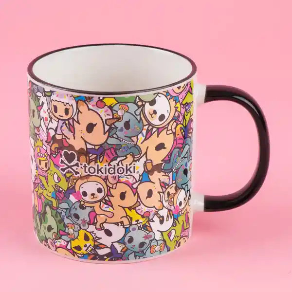 Taza de Cerámica de Serie Tokidoki Mini Printts 440 mL Miniso