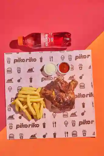 Combo Broasted 1/4 Asado