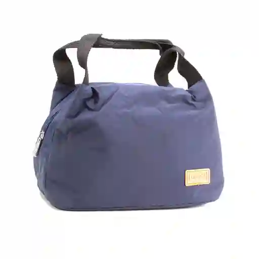 Miniso Lonchera Lisa Azul 23.5 x 15 x 16.5 cm