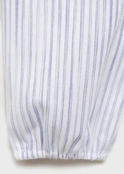 Blusa Madison Azul Talla 12 Niña Mango
