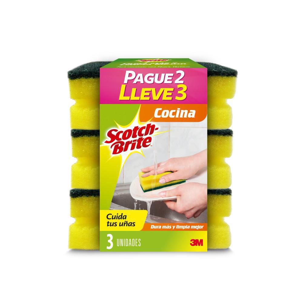 Scotch Brite Esponja Amarilla 3 und