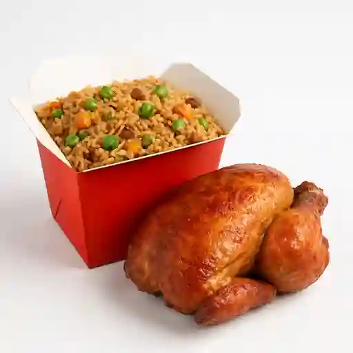 Combo 1/2 Cada de Arroz Chino 4 Personas