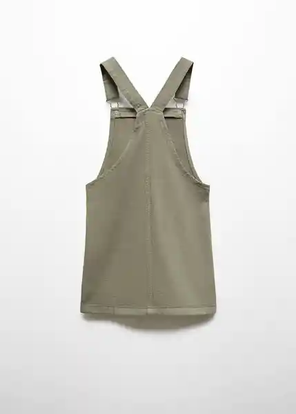 Vestido Pichi Vera Khaki Talla 10 Niñas Mango