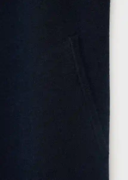 Abrigo Paul Navy Talla XS Mujer Mango