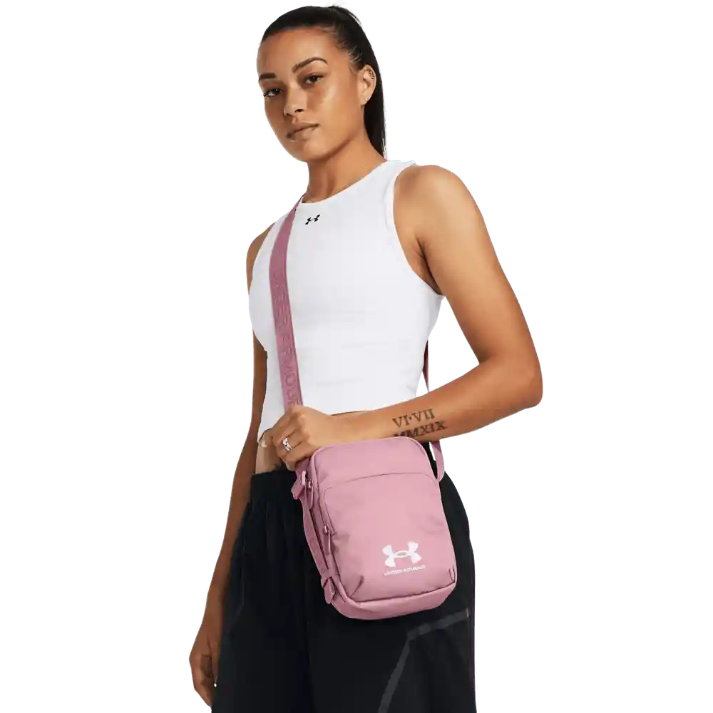 Under Armour Bolso Crossbody Loudon Lite Rosado Hombre Osfm