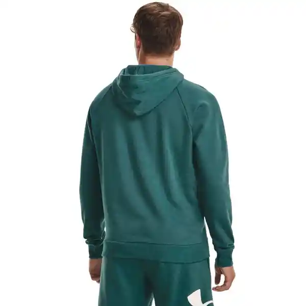 Under Armour Camiseta Hoodie Rival Verde T. SM Ref: 1357093-722