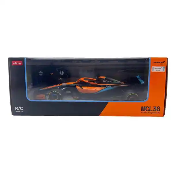 Toy Logic Juguete Carro F1 Rastar Mclaren F1 1: 18