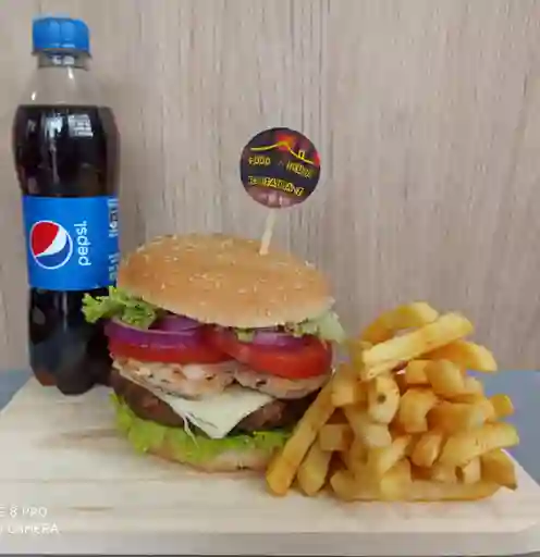 Combo burger mixto