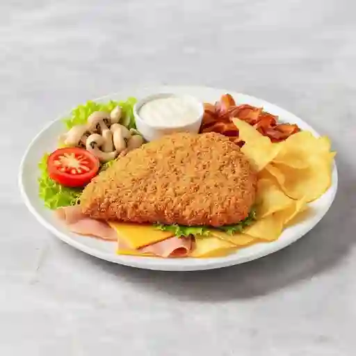 POLLO CON CHAMPIÑONES