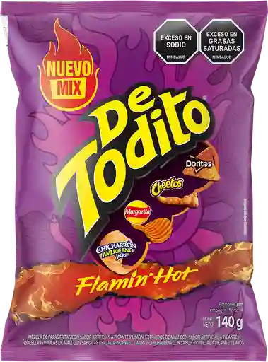 Detodito Snack Flamin' Hot 140 g