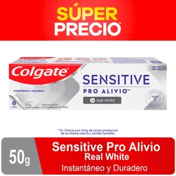 Colgate Crema Dental Sensitive Proalivio Real White 38 mL