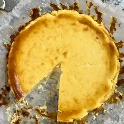Tarta vasca/ porcion