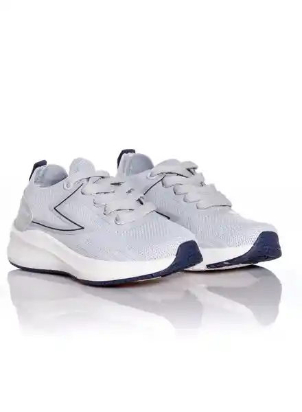 Tenis Niño Gris Azul Talla 29 Bronzini Active