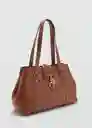 Bolso G Amazona Cuero Talla 99 Mujer Mango
