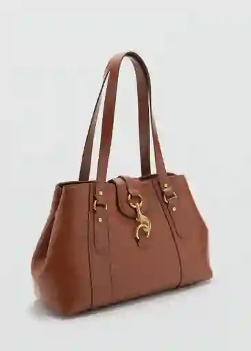Bolso G Amazona Cuero Talla 99 Mujer Mango