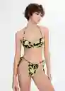 Top Bikini Lilo Negro Talla M Mujer Mango
