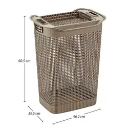 Rimax Cesta Ropa Linum Mocca
