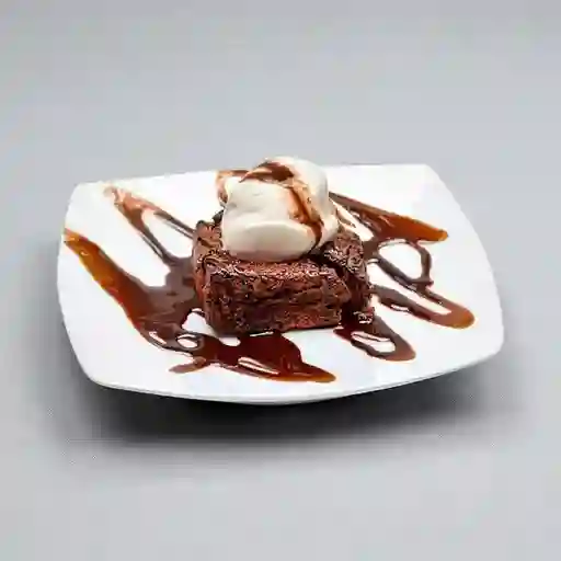 Brownie con Helado