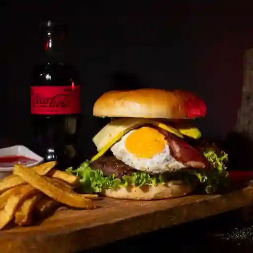 Hamb. super carne combo