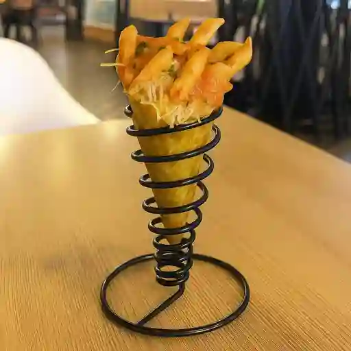 Patacón napolitano + 2x adición de queso