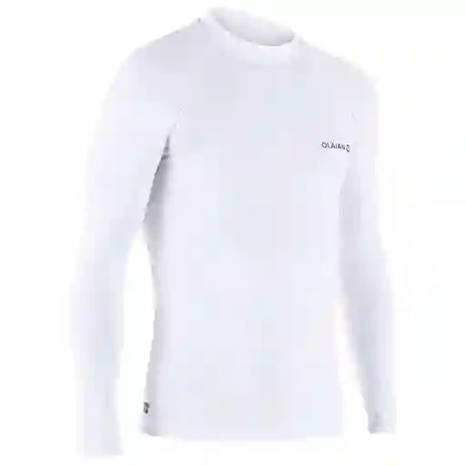 Olaian Camiseta Manga Larga Hombre Blanco Talla XS