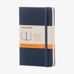 Inkanta Cuaderno Pequeño Rayas Azul Zafiro Hc