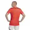 Adidas Camiseta Own The Run Tee Para Hombre Naranja Talla L